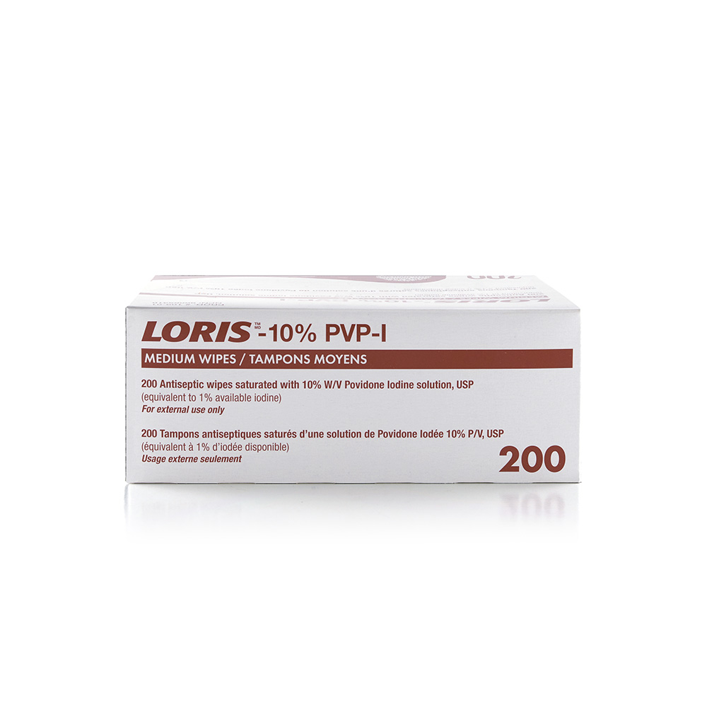 *10% Povidone Iodine 
*Wound cleasing wipe
 *Single use
* Individually wrapped
*Latex-free
*External use only                                                                   
* NPN registered

