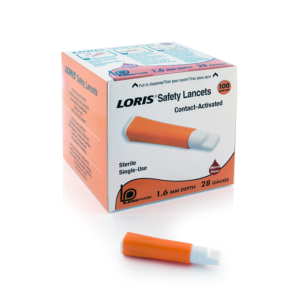 Test Block Image LORIS Safety Lancets 02